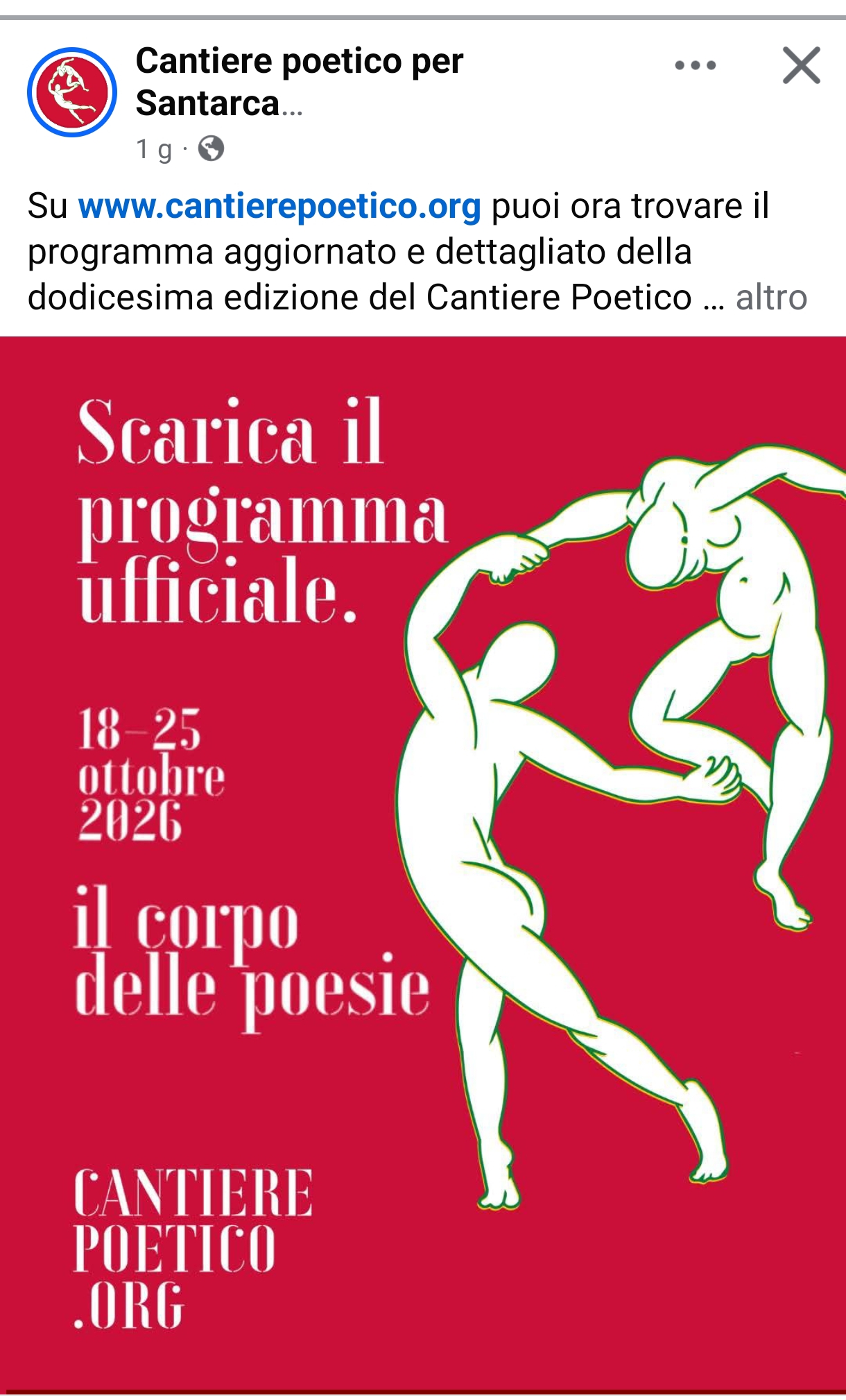 CANTIERE POETICO
